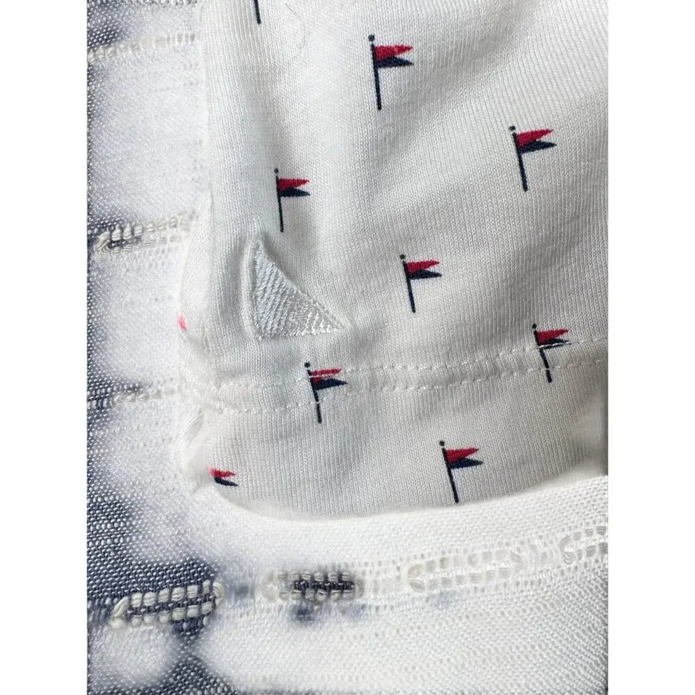 Untuckit Pourret Mens Short Sleeve Polo Size Large - Picture 5 of 7